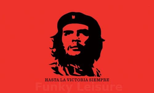 Che Guevara Flag - Hasta la victoria siempre