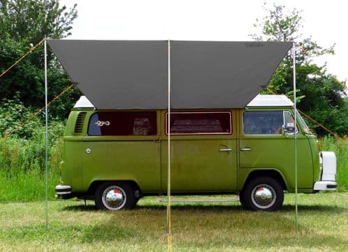 Debus VW T2/T25 Campervan Sun Canopy – Anthracite Grey