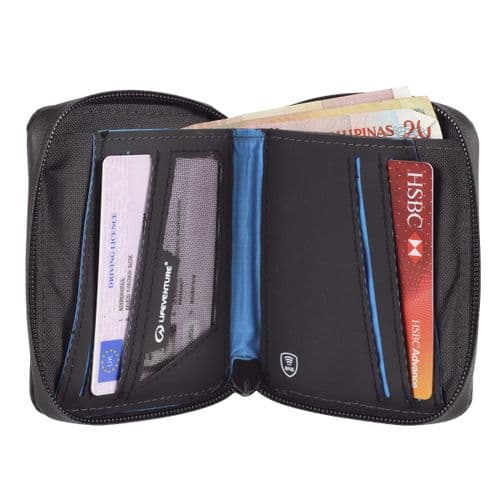 Lifeventure RFiD Bi-Fold Travel Wallet