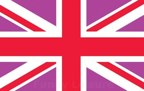 Pink & Red Union Jack