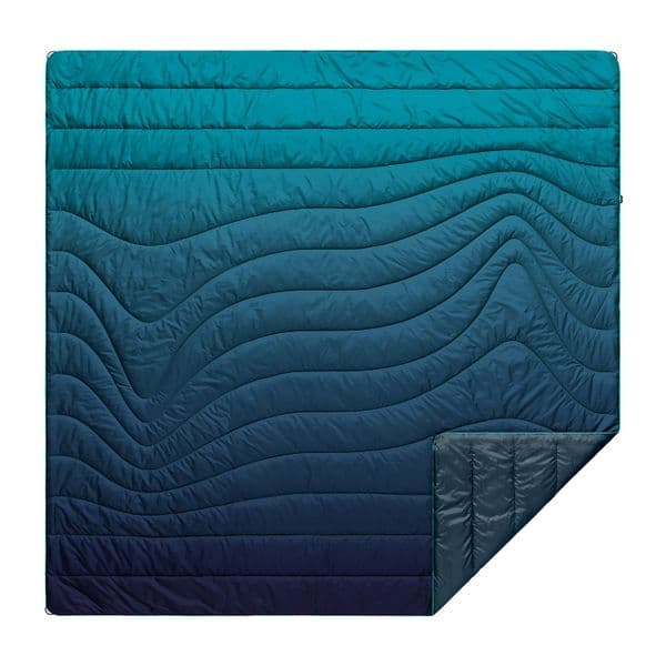 Rumpl Original Puffy Blanket - 2 Person - Ocean Fade
