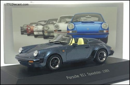 7114015 Porsche 911 Speedster Type G 1989 - Blue - 1:43 Scale - MAG LP15