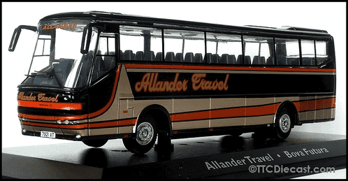 Atlas Editions 4642 110 Bova Futura Coach (1/76) Allander Travel, Scotland