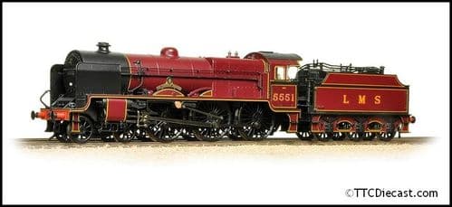 Bachmann 31-215 LMS 5XP 'Patriot' 5551 'The Unknown Warrior' LMS Lined Crimson  *PRE ORDER £178.46*