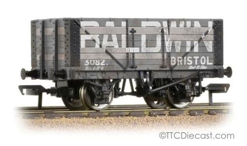 Bachmann 37-114 7 Plank Fixed End Wagon 'Baldwin' Wthrd *LAST FEW*