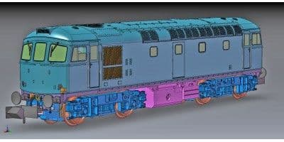 Dapol 2D-001-025 Class 33 107 BR Blue, N Gauge *PRE ORDER £133.11*