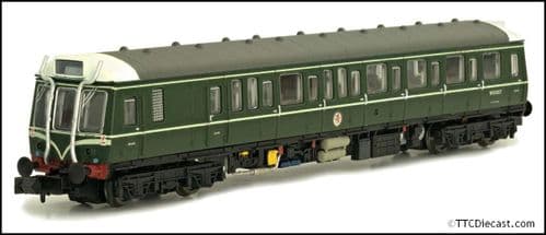 Dapol 2D-009-007D Class 121 W55025 BR Green w/Speed Whiskers (DCC-Fitted), N Gauge *PRE ORDER*