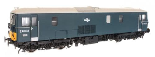 Dapol 4D-006-016D Class 73 E6031 BR Early Blue w/Double Arrows (DCC-Fitted), OO Gauge
