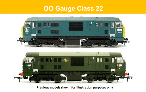 Dapol 4D-012-012S Class 22 D6356 BR Green SYE, Headcode Boxes SOUND *PRE ORDER £275.40*