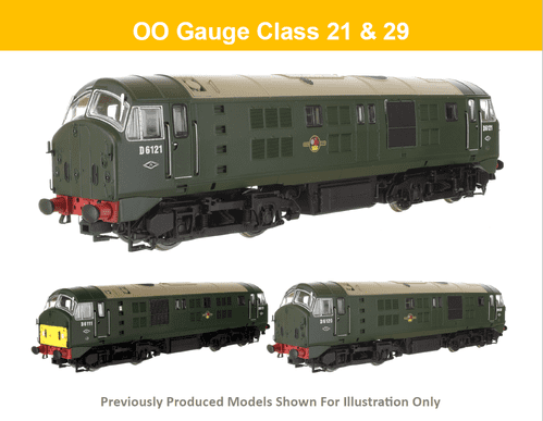 Dapol 4D-014-004D Class 29 D6100 BR Blue Full Yellow Ends DCC FITTED *PRE ORDER £183.60*