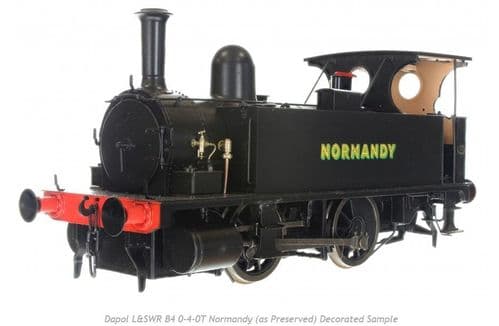 Dapol 7S-018-001D B4 0-4-0T Dock Tank 'Normandy' As Preserved (DCC-Fitted), O Gauge *PRE ORDER*