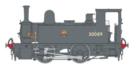 Dapol 7S-018-004S B4 0-4-0T Dock Tank 30084 BR Early Crest (DCC-Sound), O Gauge *PRE ORDER*