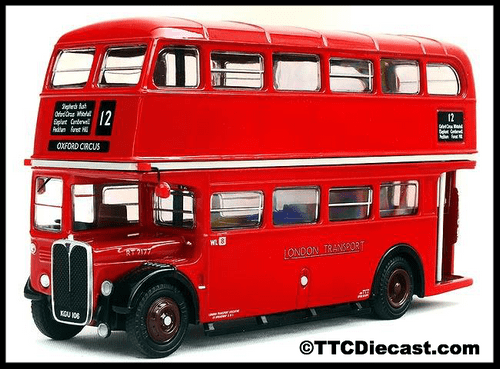 EFE 34112 AEC RT Class - London Transport Central Area - Route 12 Oxford Circus *LAST FEW*
