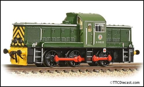 Farish 372-950ASF Class 14 D9522 BR Green (Wasp Stripes) - Sound Fitted * PRE ORDER £ 216.71 *
