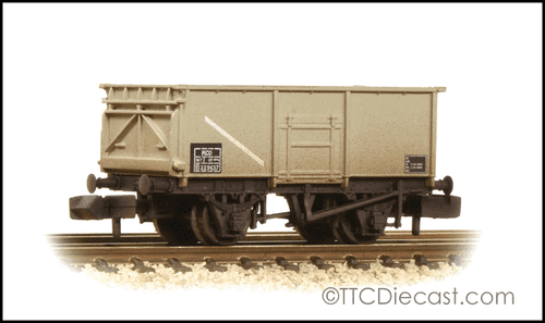 Farish 377-255 16 Ton MCO Steel Mineral Wagon BR Grey Wthrd, N Gauge *LAST FEW*