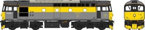 HELJAN 3458 Class 33 33025 BR Civil Engineers Grey/Yellow (Weathered)