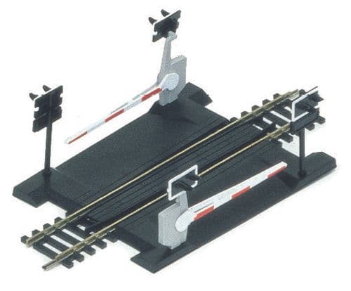 Hornby R645 Single Track Level Crossing