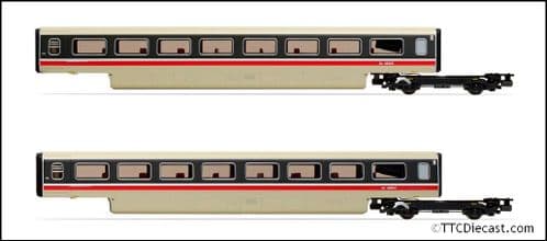 Hornby R40011 BR, Class 370 APT 2-car TS Coach Pack, 48203 + 48204 - Era 7, OO Gauge *LAST FEW*