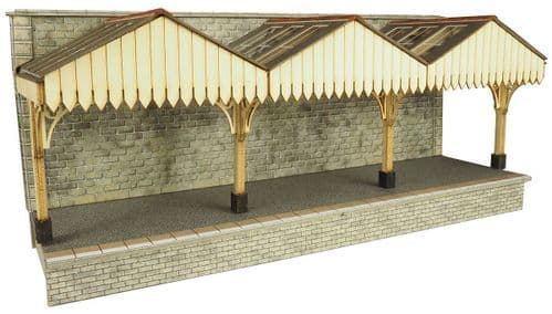 METCALFE PO341 00/H0 Scale Walled Backed Canopy
