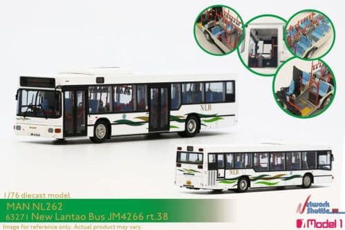 Model 1 63271 MAN NL262 11.7m New Lantao Bus MN12 rt. 38 Yat Tung