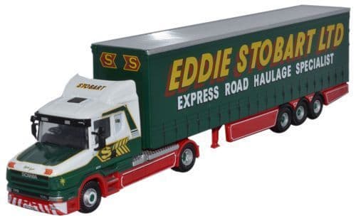 Oxford 76TCAB007 Scania T Cab C/side - Eddie Stobart