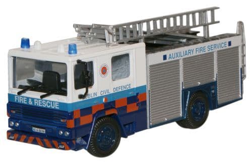 Oxford 76DN002 Dennis RS Fire Engine - Dublin Civil Defen