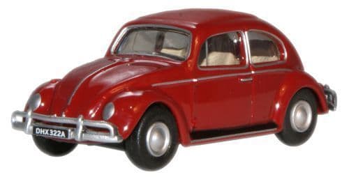 Oxford 76VWB002 VW Beetle - Ruby Red*LAST FEW*