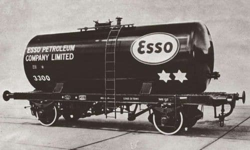 Oxford Rail OR76TKB001 Class B Tank Esso Black Original Suspensio 3300 Class B * PRE ORDER £19.51*