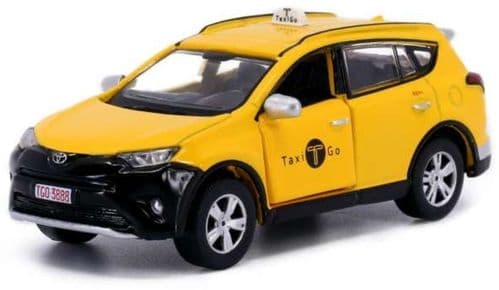 Tiny ATC64825 Toyota Rav4 TaxiGo Yellow 1:64 Scale