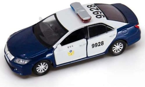 Tiny ATC64841 Toyota Camry Police Department Blue/White 2011 1:64 Scale *PRE ORDER £16.19*