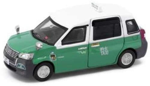 Tiny ATC65033 Toyota Comfort Hybrid Taxi New Territories Green 1:64 Scale