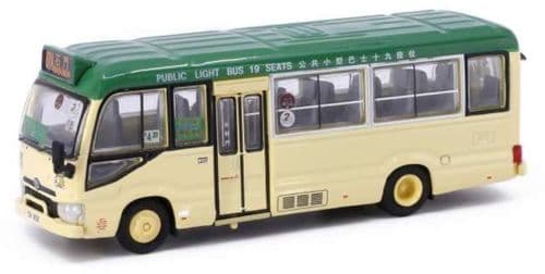 Tiny ATC65035 Toyota Coaster B70 Green Mini Bus Shek Mun 1:76 Scale *PRE ORDER £16.19*