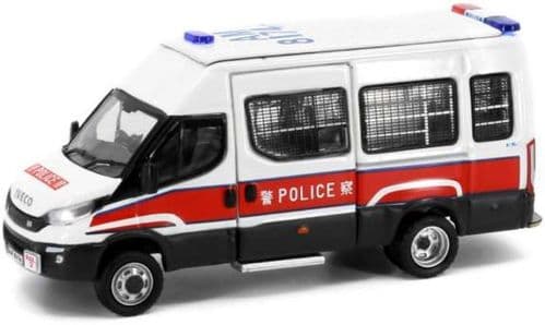 Tiny ATC65056 Iveco Daily Police Patrol Car White/Red 1:76 Scale
