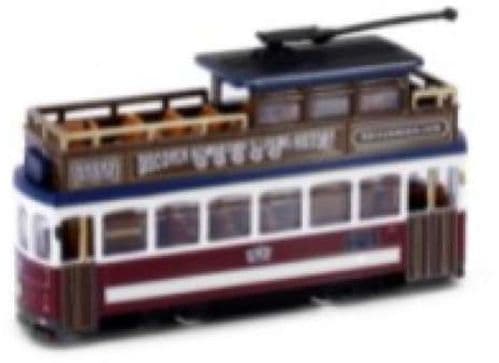 Tiny ATC65205 TramOramic Tour Tram Brown/Red/White 1:120 Scale *PRE ORDER £18.89*