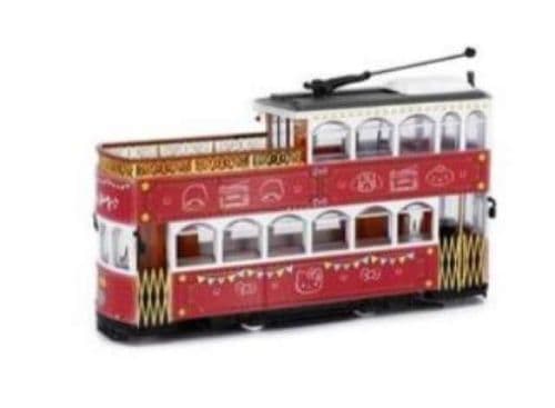 Tiny ATC76016 Red Antique Tram Sanrio Characters 1:76 Scale *PRE ORDER £62.99*