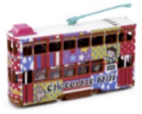Tiny CCRA002 Chocolate Rain Tram Red/Multi 1:120 Scale *PRE ORDER £21.59*