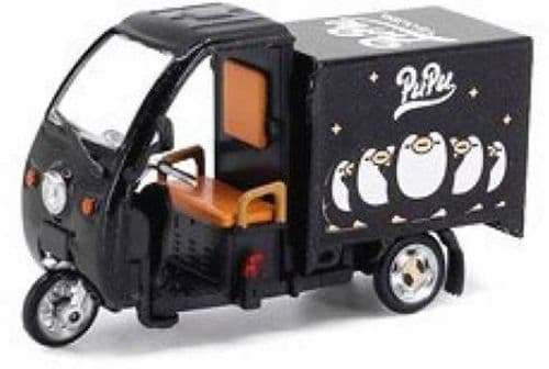 Tiny PUPU003 Electric Tricycle Pupu Aliens Black 1:43 Scale *PRE ORDER £14.39*