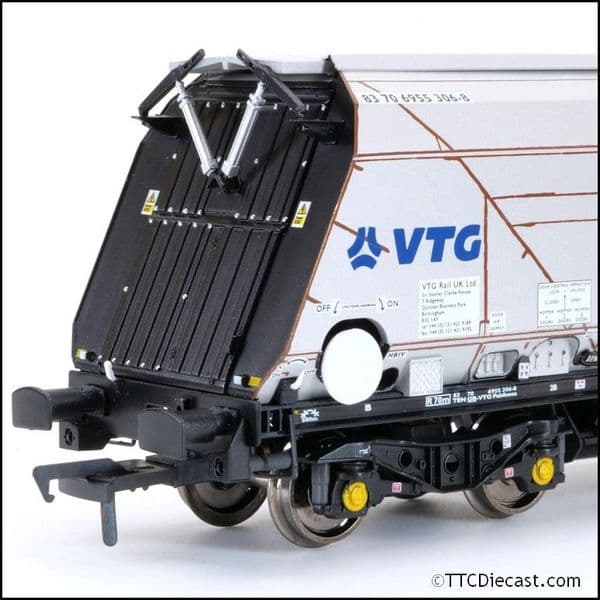 Accurascale ACC2623IIA4 IIA Biomass Bogie Hopper Wagon - GBRf / VTG Pack 4