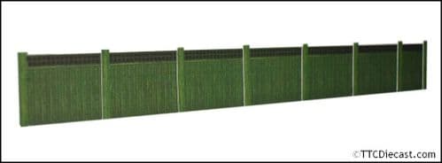 ATD Models ATD016 Wooden Fencing Kit with Trellis Top (Green), 1/76 Scale, OO Gauge