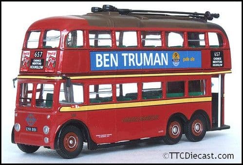 ATLAS EDITIONS 4655 104 - Q1 Trolleybus - London Transport *PRE OWNED*