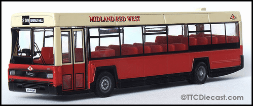 Atlas Editions 4655 130 Leyland Lynx Single Deck Bus Midland Red West
