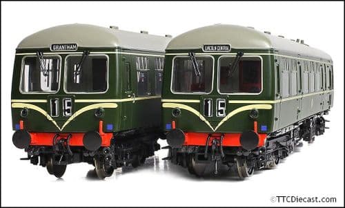 Bachmann 31-326B Class 105 2-Car DMU BR Green (Speed Whiskers) OO Gauge *PRE ORDER £ 229.46*