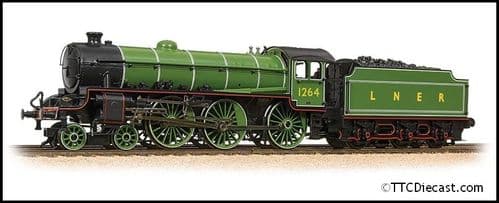 Bachmann 31-717 LNER B1 1264 LNER Lined Green (Revised), OO Gauge