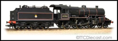 Bachmann 32-176 Crab 42765 BR Lined Black Early Emblem Welded Tender with Coal Rails *LAST ONE*