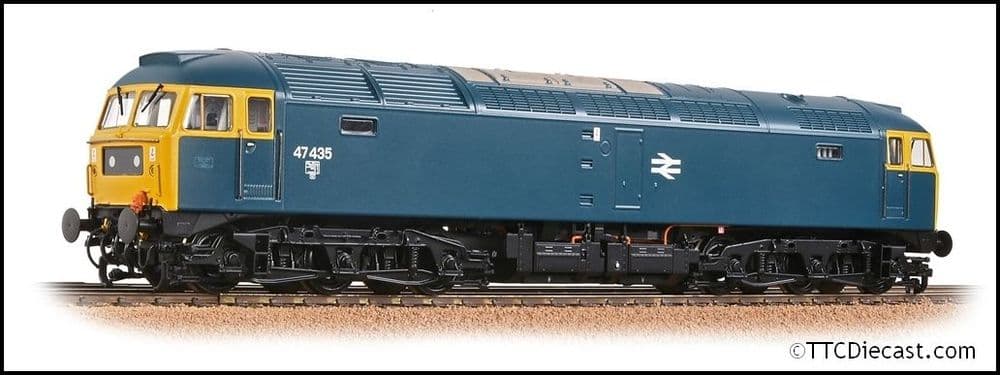 Bachmann 35-414 Class 47/4 47435 BR Blue, OO Gauge