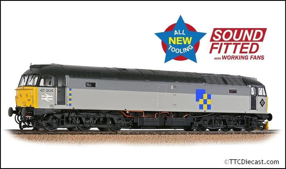 Bachmann 35-418SFX Class 47/0 47004 BR Railfreight Construction Sector, *LAST FEW*