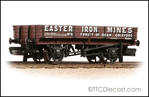 Bachmann 37-934 3 Plank Wagon 'Eastern Iron Mines'