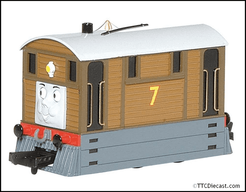 Bachmann 58747BE Toby The Tram Engine w/Moving Eyes DCC Ready, OO Gauge