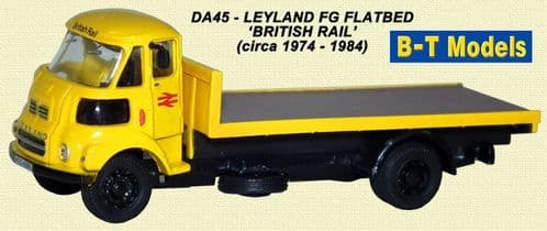 BASE TOYS DA45 Leyland FG Flatbed - British Rail