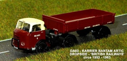 Base Toys DA83 Karrier Bantam D/Side - British Railways